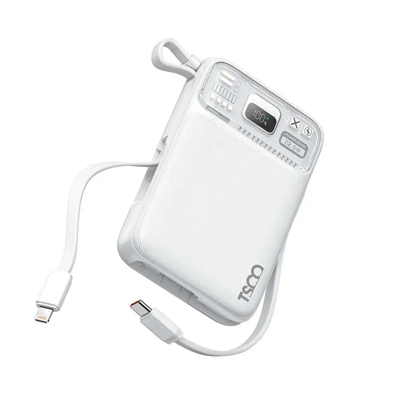 TSCO TP 1010 W 10000mAh 22.5W Power Bank Front